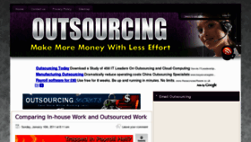 What Offshoreoutsource.co.uk website looked like in 2011 (13 years ago)