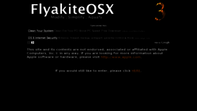 What Osx.portraitofakite.com website looked like in 2012 (11 years ago)