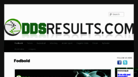 What Oddsresults.com website looked like in 2012 (11 years ago)