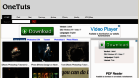 What Onetuts.com website looked like in 2012 (12 years ago)