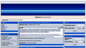 What Osiol.net website looked like in 2012 (11 years ago)