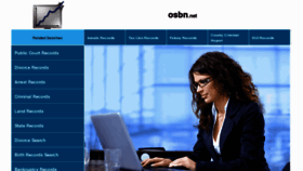 What Osbn.net website looked like in 2012 (11 years ago)