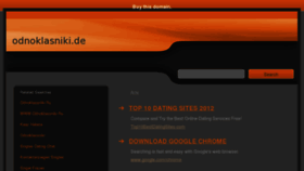 What Odnoklasniki.de website looked like in 2012 (11 years ago)