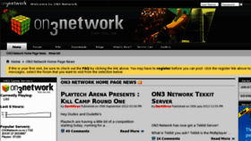 What On3network.co.nz website looked like in 2012 (11 years ago)