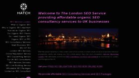 What Organicseoservice.co.uk website looked like in 2012 (11 years ago)