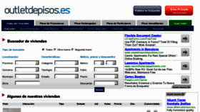 What Outletdepisos.es website looked like in 2012 (11 years ago)