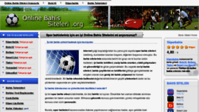 What Onlinebahissiteleri.org website looked like in 2012 (12 years ago)