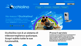 What Occhiolino.it website looked like in 2013 (11 years ago)