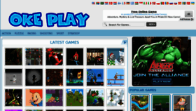 What Okeplay.com website looked like in 2013 (11 years ago)