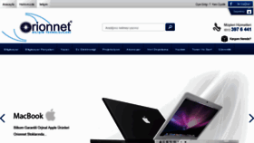 What Orionnet.com.tr website looked like in 2013 (11 years ago)