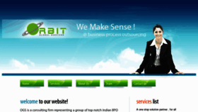 What Orbitglobalservices.com website looked like in 2013 (11 years ago)
