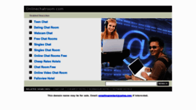 What Onlinechatroom.com website looked like in 2013 (11 years ago)