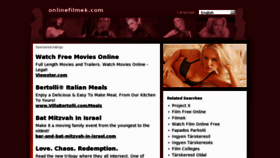 What Onlinefilmek.com website looked like in 2013 (11 years ago)
