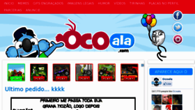 What Ocoala.com website looked like in 2013 (10 years ago)