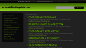 What Orlandofloridaguide.com website looked like in 2013 (10 years ago)