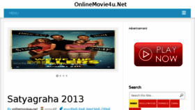 What Onlinemovie4u.net website looked like in 2013 (10 years ago)