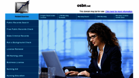 What Osbn.net website looked like in 2013 (10 years ago)