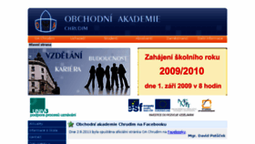 What Oa.chrudim.cz website looked like in 2013 (10 years ago)