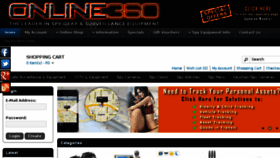 What Online360.co.za website looked like in 2013 (10 years ago)
