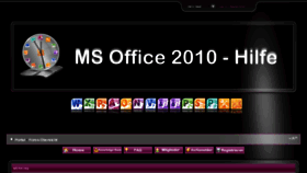 What Office2010-hilfe.de website looked like in 2011 (13 years ago)