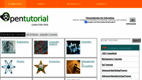 What Openvideotutorial.com website looked like in 2013 (10 years ago)