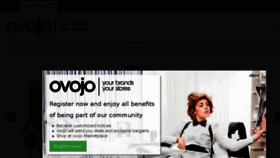 What Ovojo.com website looked like in 2013 (10 years ago)