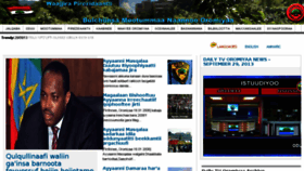 What Oromiyaa.com website looked like in 2013 (10 years ago)
