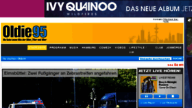 What Oldie95.de website looked like in 2013 (10 years ago)