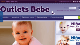 What Outletsbebe.com website looked like in 2013 (10 years ago)
