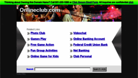 What Onlineclub.com website looked like in 2013 (10 years ago)
