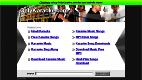 What Onlykaraoke.com website looked like in 2013 (10 years ago)
