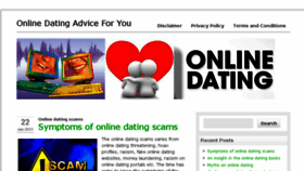 What Onlinedating4you.com website looked like in 2013 (10 years ago)