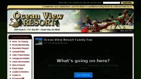 What Ovresort.com website looked like in 2013 (10 years ago)