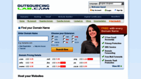 What Outsourcinglab.com website looked like in 2013 (10 years ago)
