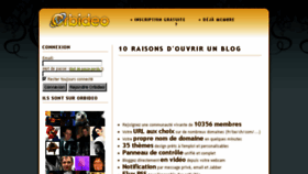 What Orbideo.com website looked like in 2013 (10 years ago)