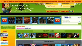 What Onlinefunarcade.com website looked like in 2014 (10 years ago)