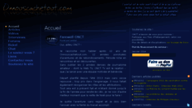 What Onnouscachetout.com website looked like in 2014 (10 years ago)