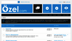 What Ozel.com website looked like in 2014 (10 years ago)