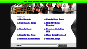 What Onlykaraoke.com website looked like in 2014 (10 years ago)