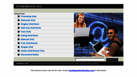 What Onlinechatroom.com website looked like in 2014 (10 years ago)