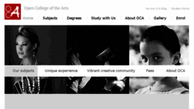 What Oca-uk.com website looked like in 2014 (10 years ago)