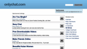What Onlychat.com website looked like in 2014 (10 years ago)