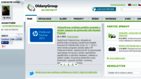 What Oldanygroup.cz website looked like in 2014 (10 years ago)