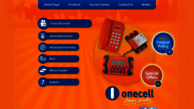 What Onecell.co.za website looked like in 2014 (12 years ago)