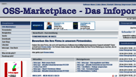 What Oss-marketplace.com website looked like in 2014 (10 years ago)