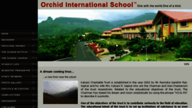 What Orchideducation.com website looked like in 2014 (9 years ago)