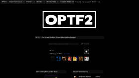 What Optf2.com website looked like in 2014 (10 years ago)
