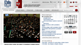 What Orka.sejm.gov.pl website looked like in 2014 (9 years ago)
