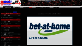 What Onhockey.ru website looked like in 2014 (9 years ago)