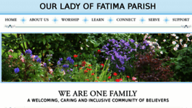 What Ourladyoffatimapw.org website looked like in 2014 (11 years ago)